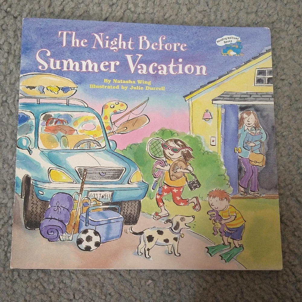 ✨✨✨ The Night Before Summer Vacation Children's Book